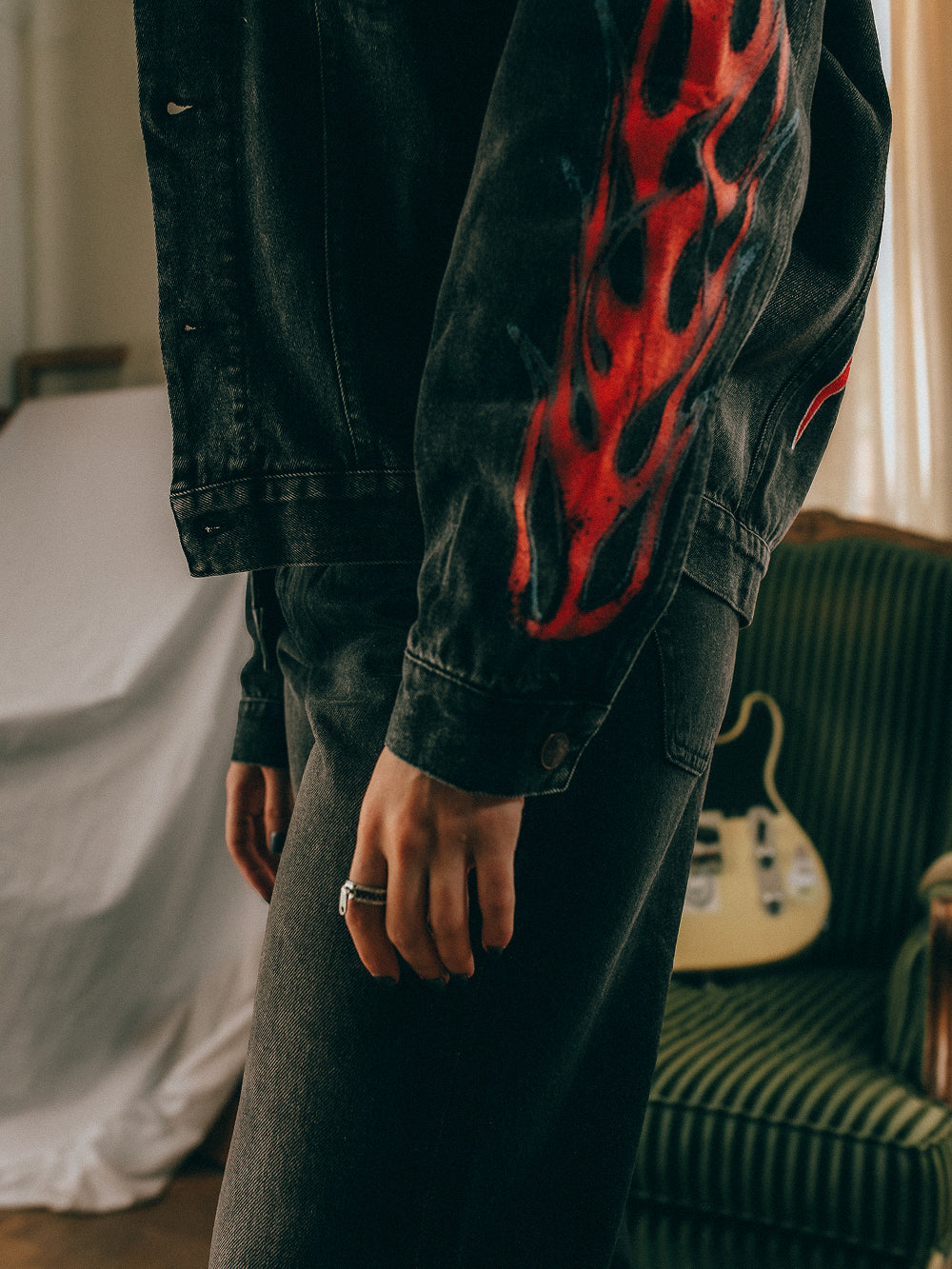 PUNK LOVERS DENIM JACKET