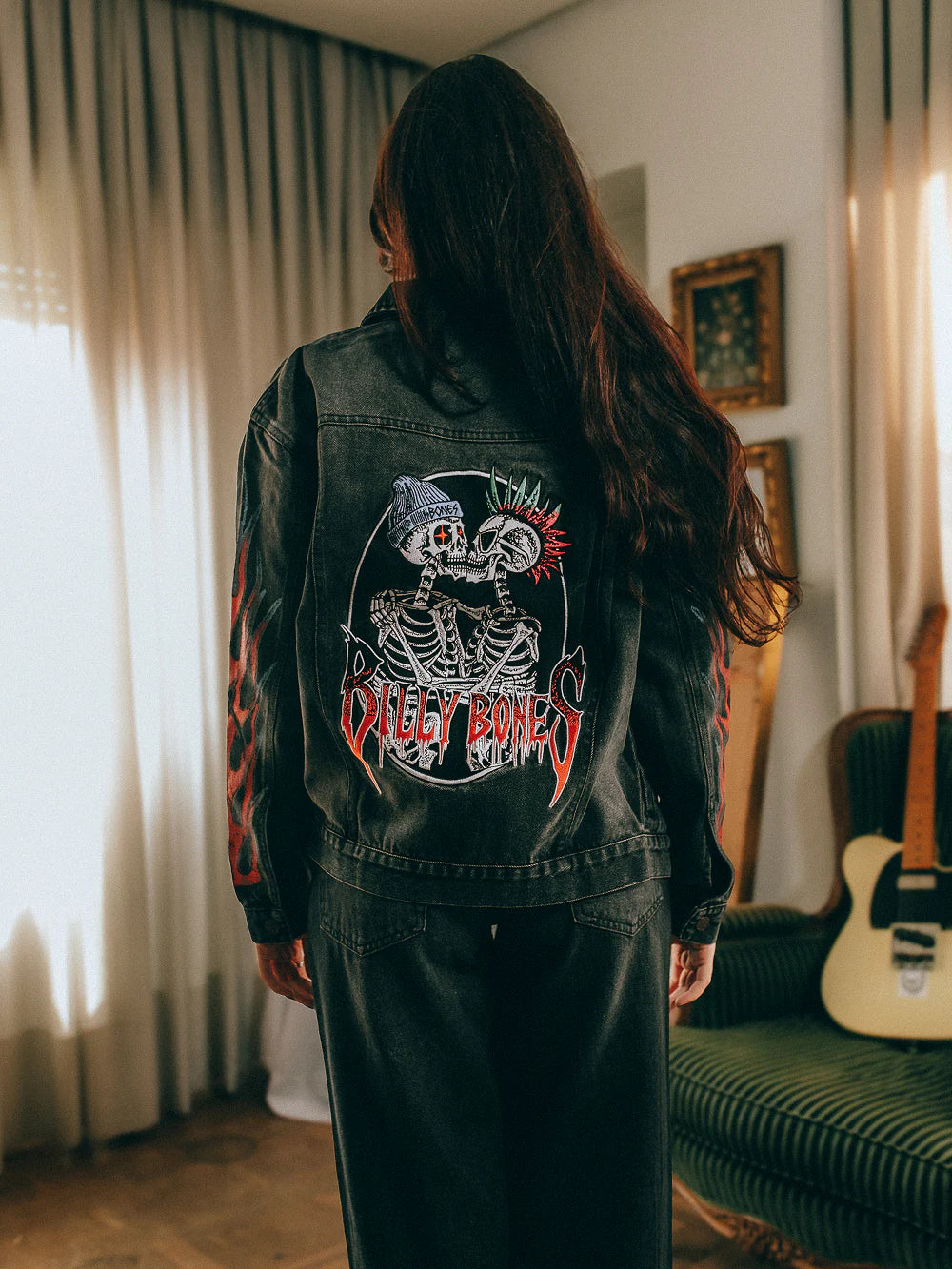 PUNK LOVERS DENIM JACKET