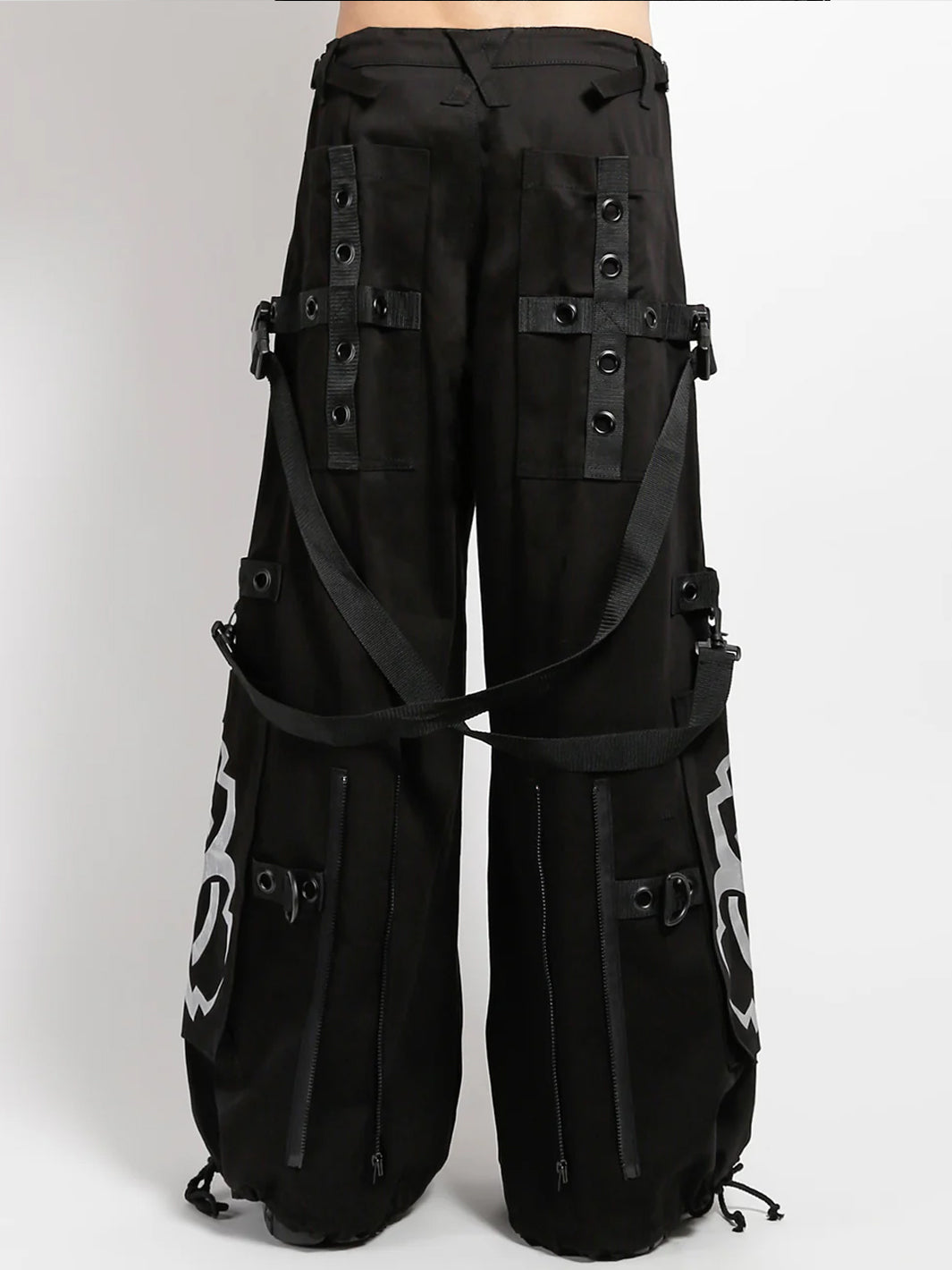 METALLIC BIOTECH PANT - BLACK/SILVER
