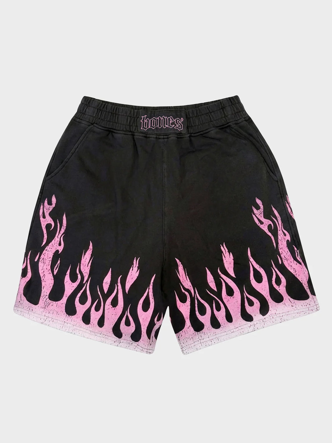 BURNER JERSEY SHORTS - PINK FLAME