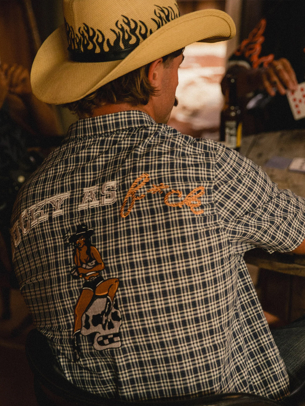 BURNER STRAW COWBOY HAT