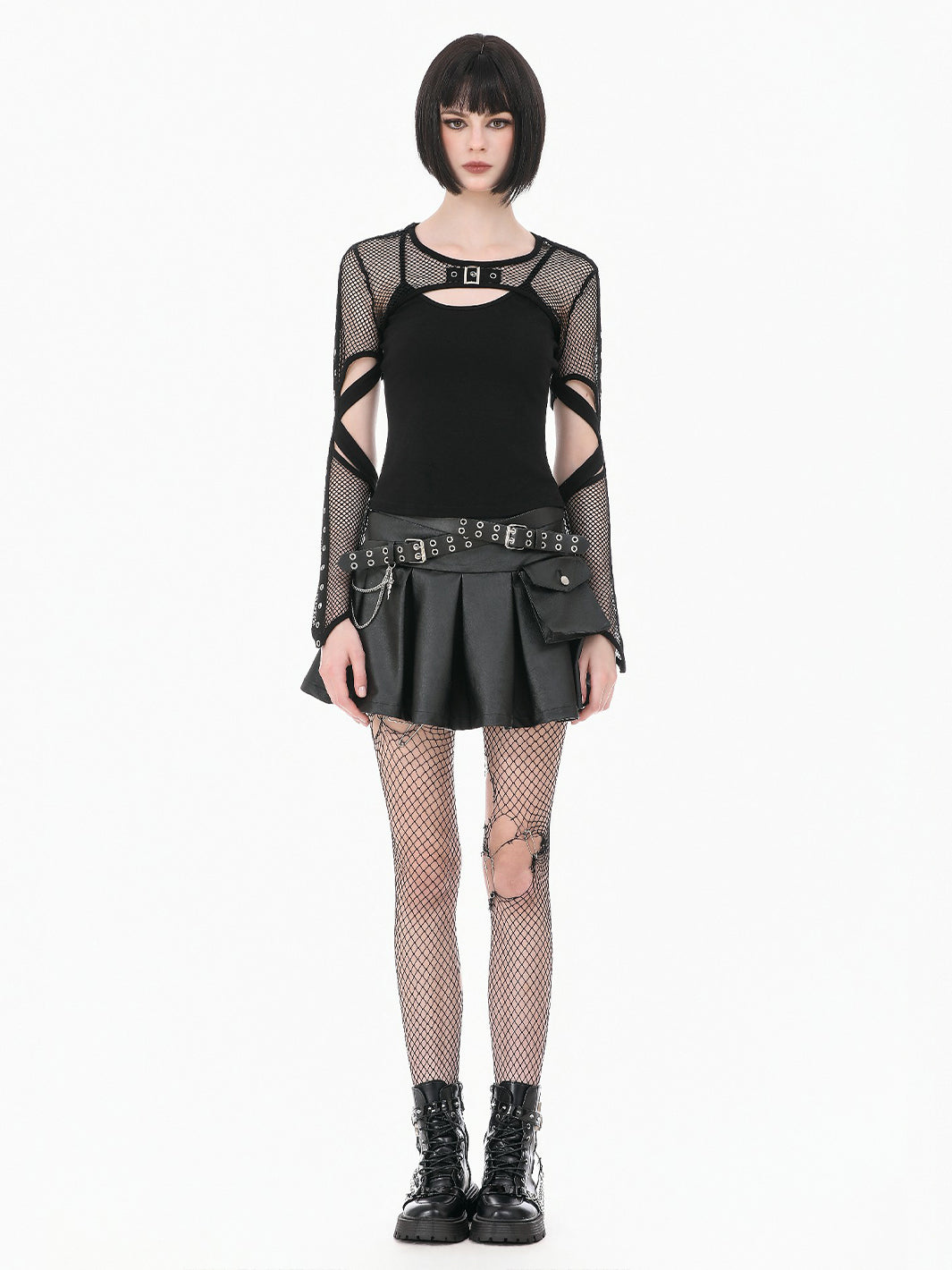 VECTOR MESH SHRUG