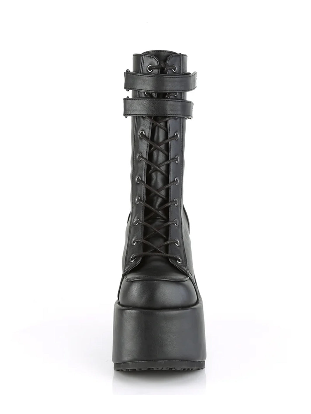 DEMONIA CAMEL 250 PLATFORM BOOTS