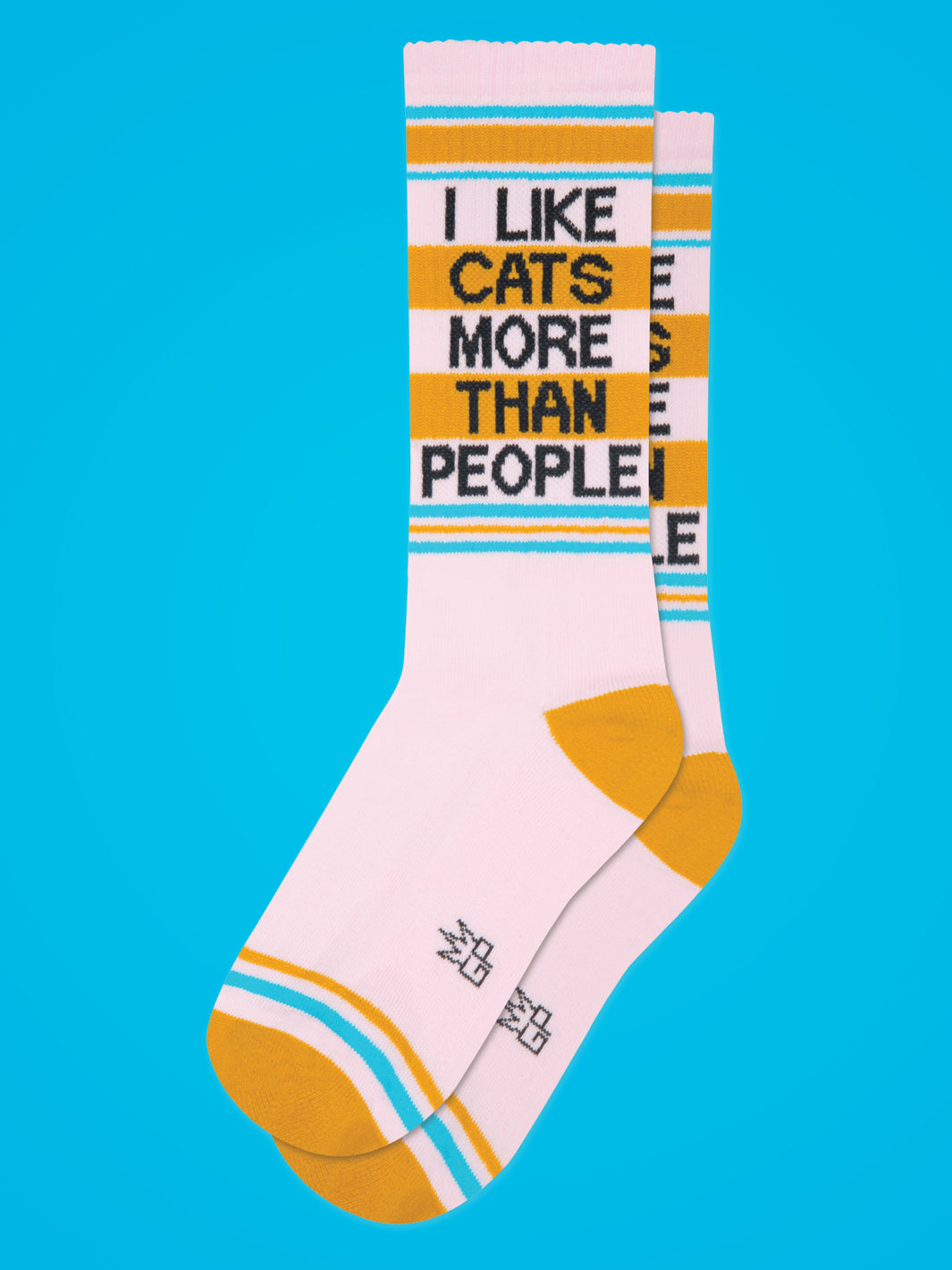 I LIKE CATS MORE THAN PEOPLE SOCKS