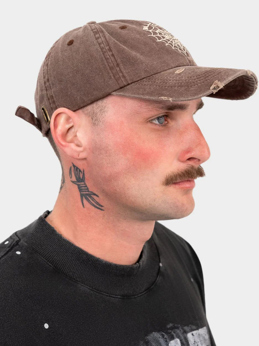 CHARLOTTES CAP - WASHED BROWN