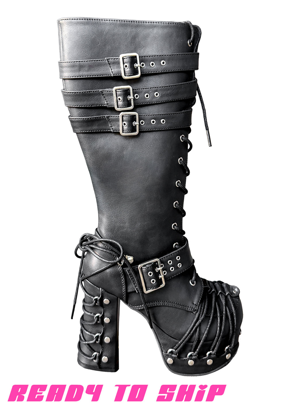 DEMONIA CHARADE-206 BOOTS