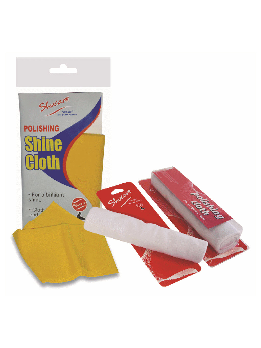 Cotton Shoe Polishing Cloth - White