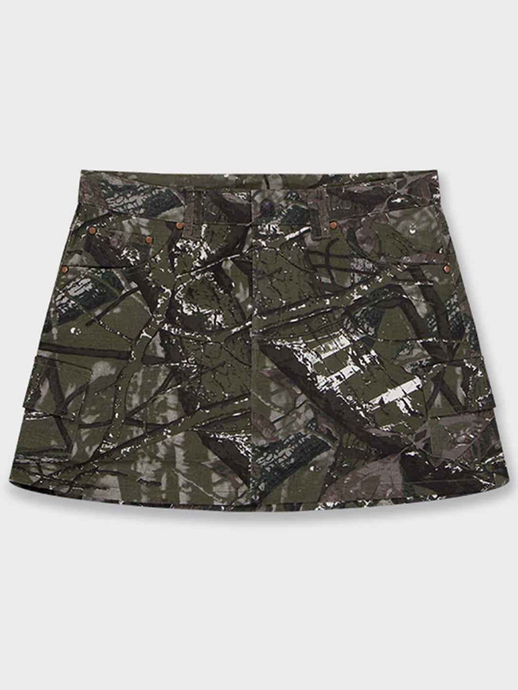 HANDS OFF CAMO SKIRT