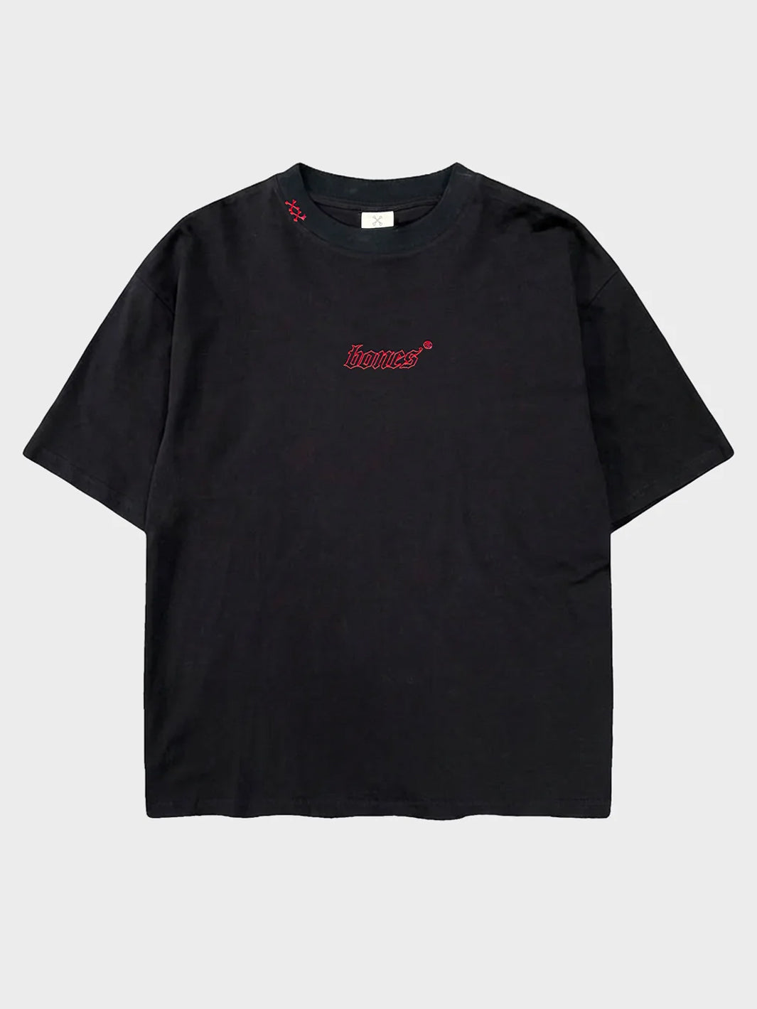 BONES CLASSIC 2.0 TEE - BLACK/RED