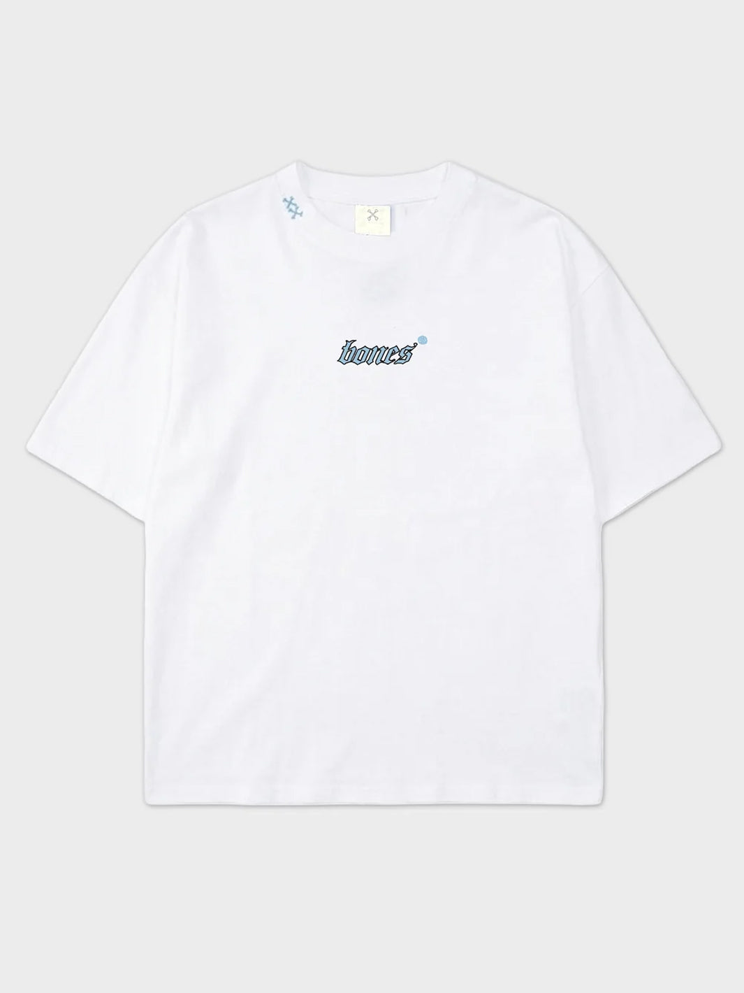 BONES CLASSIC 2.0 TEE - WHITE/BLUE