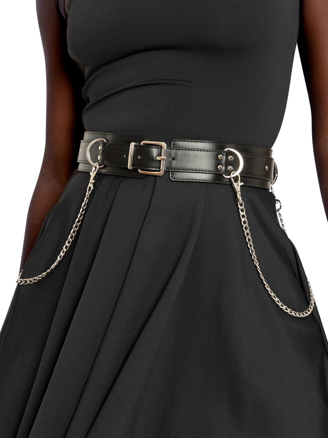 Chained Up Belt - Black