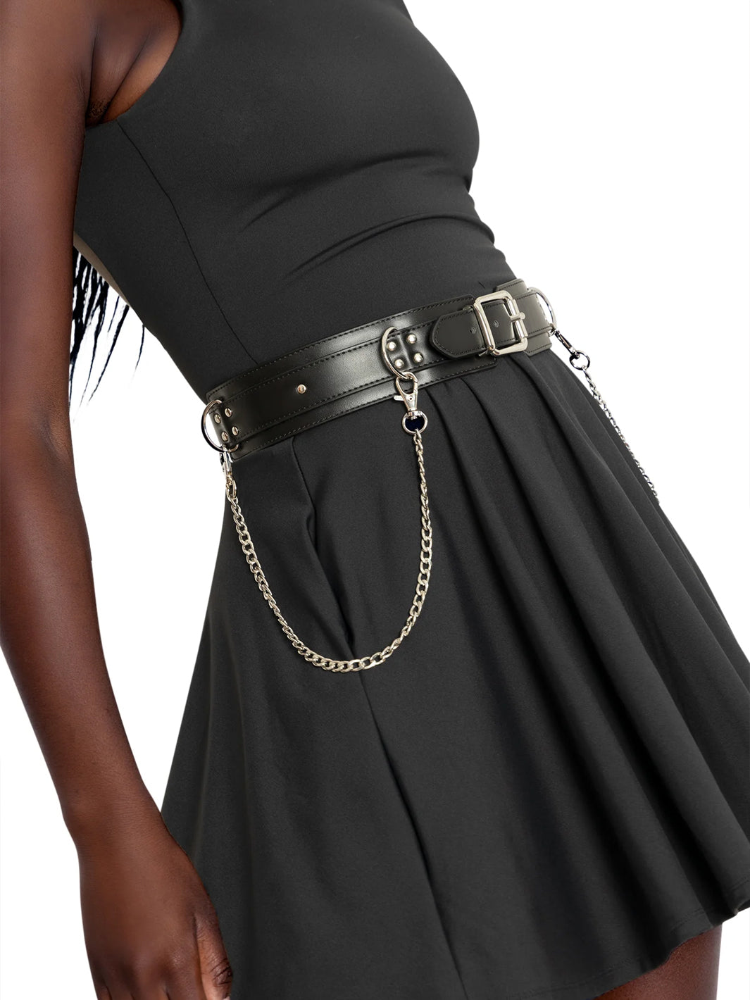 Chained Up Belt - Black
