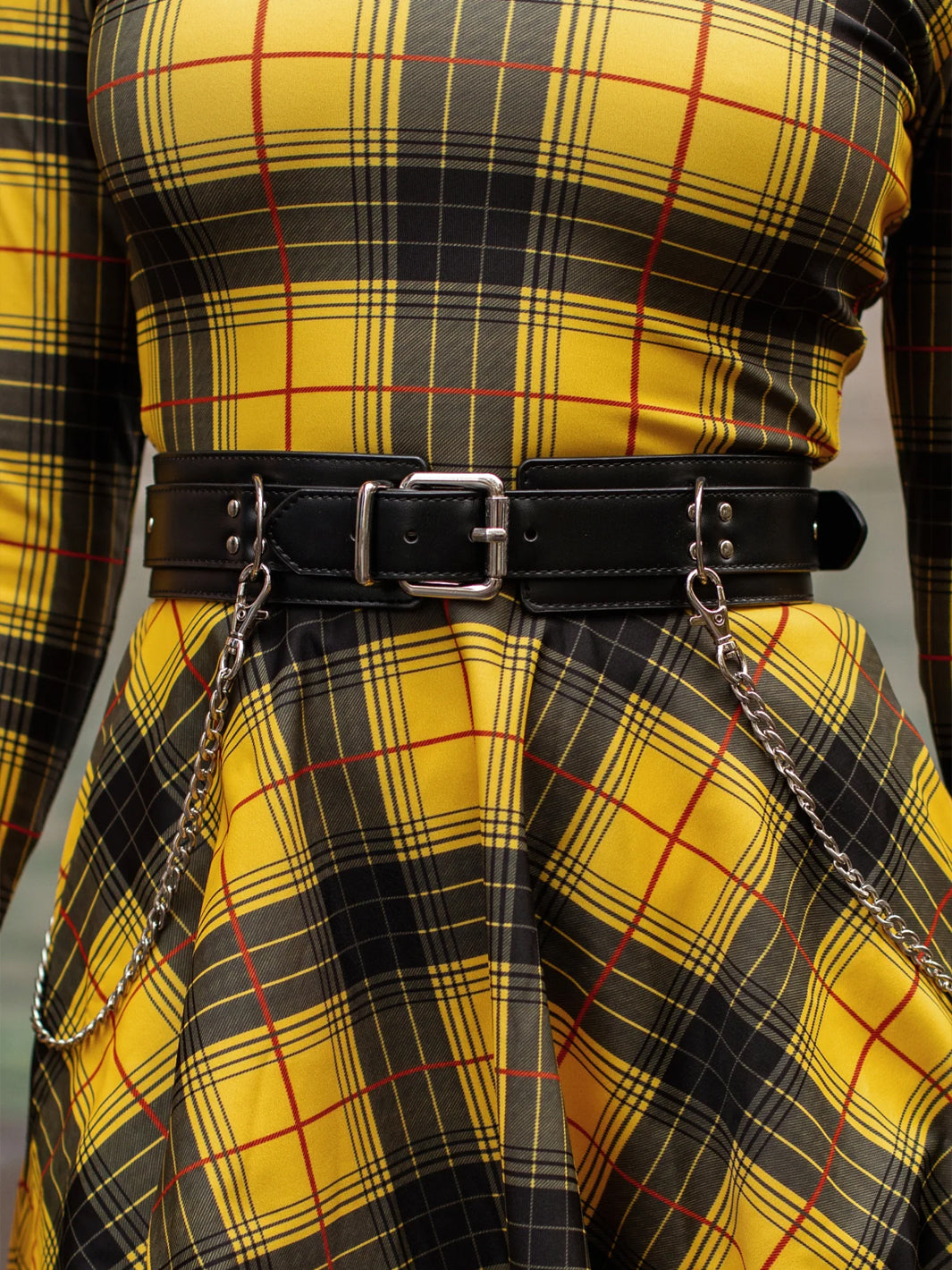 Chained Up Belt - Black