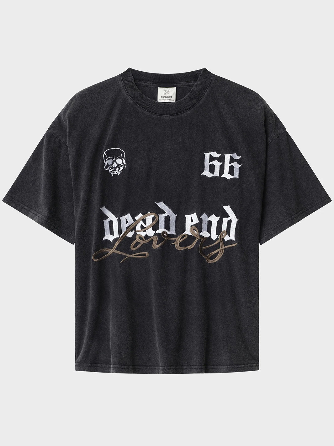 DEAD ENDLESS TEE - WASHED BLACK