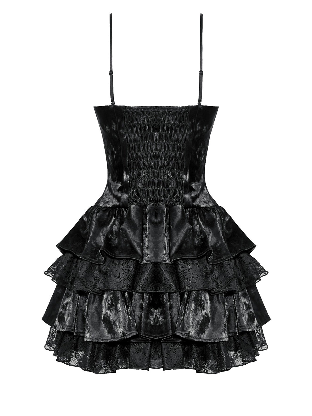 VENOM RUFFLE DRESS
