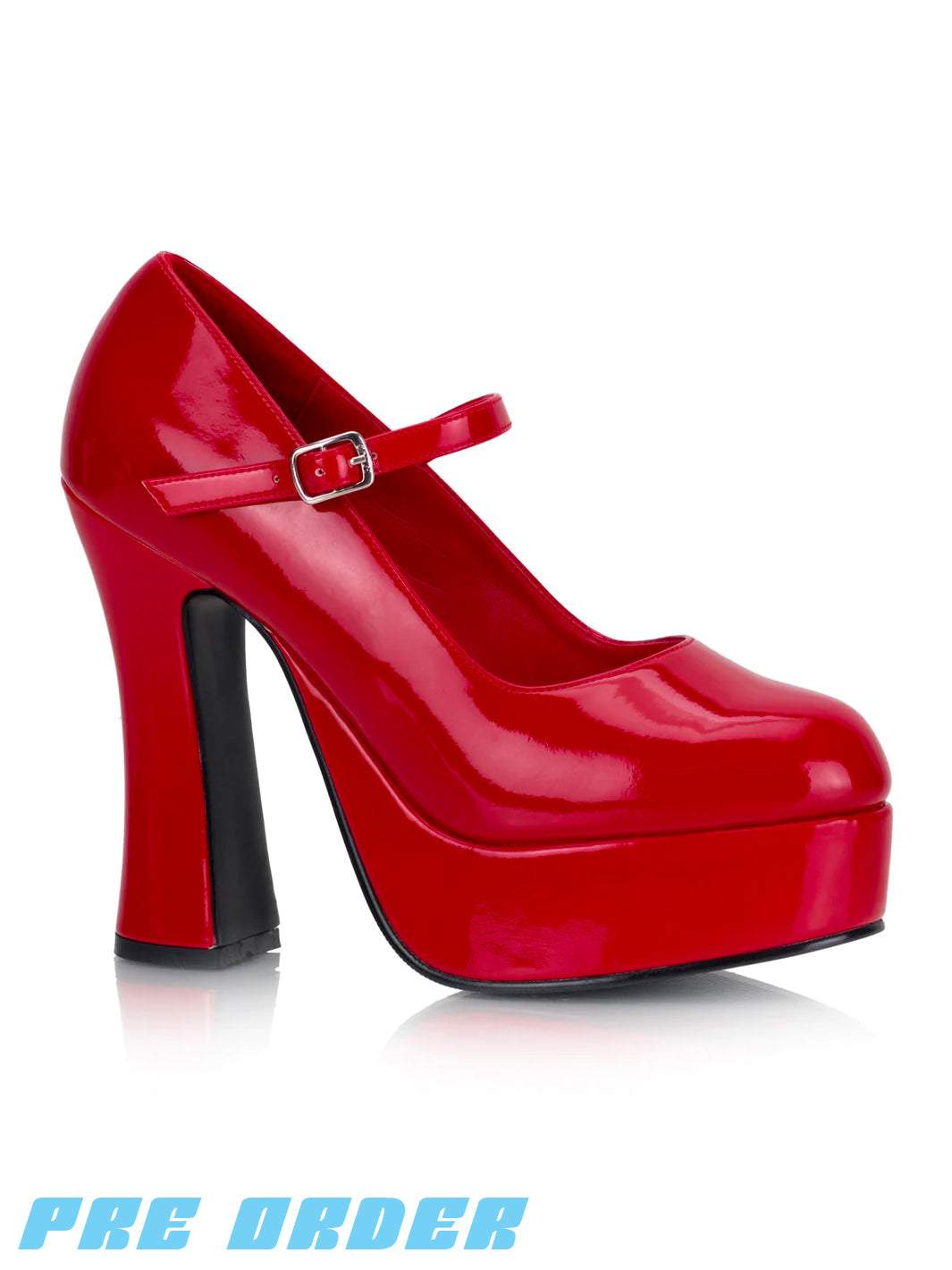 DEMONIA DOLLY-50 - RED PATENT ✰ PRE ORDER ✰