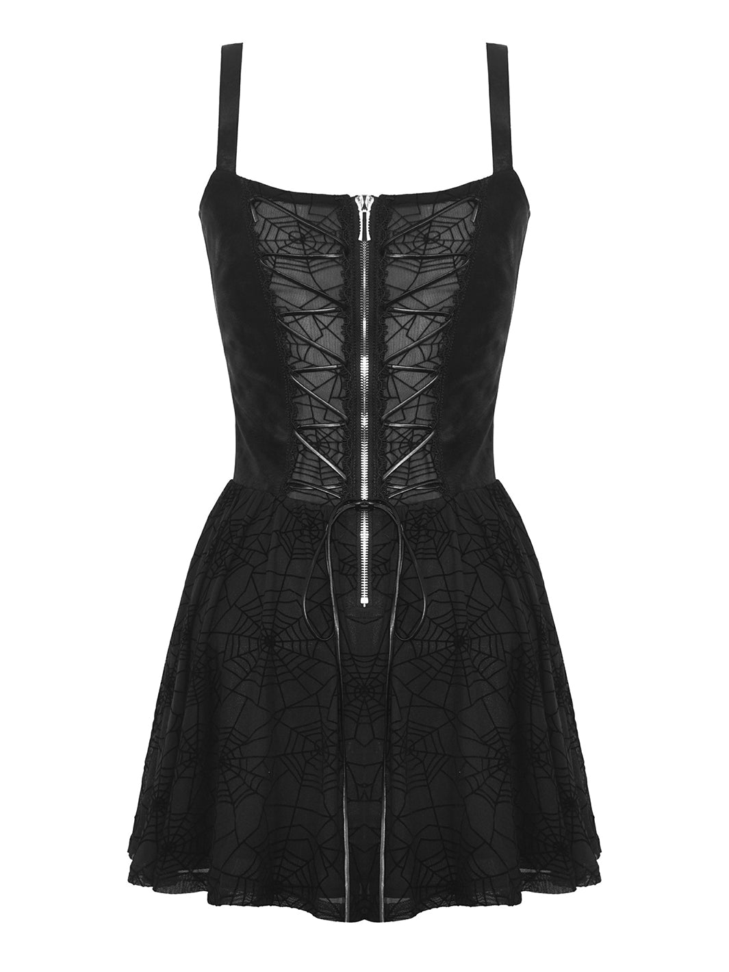 SPIDERWEB LACE DRESS