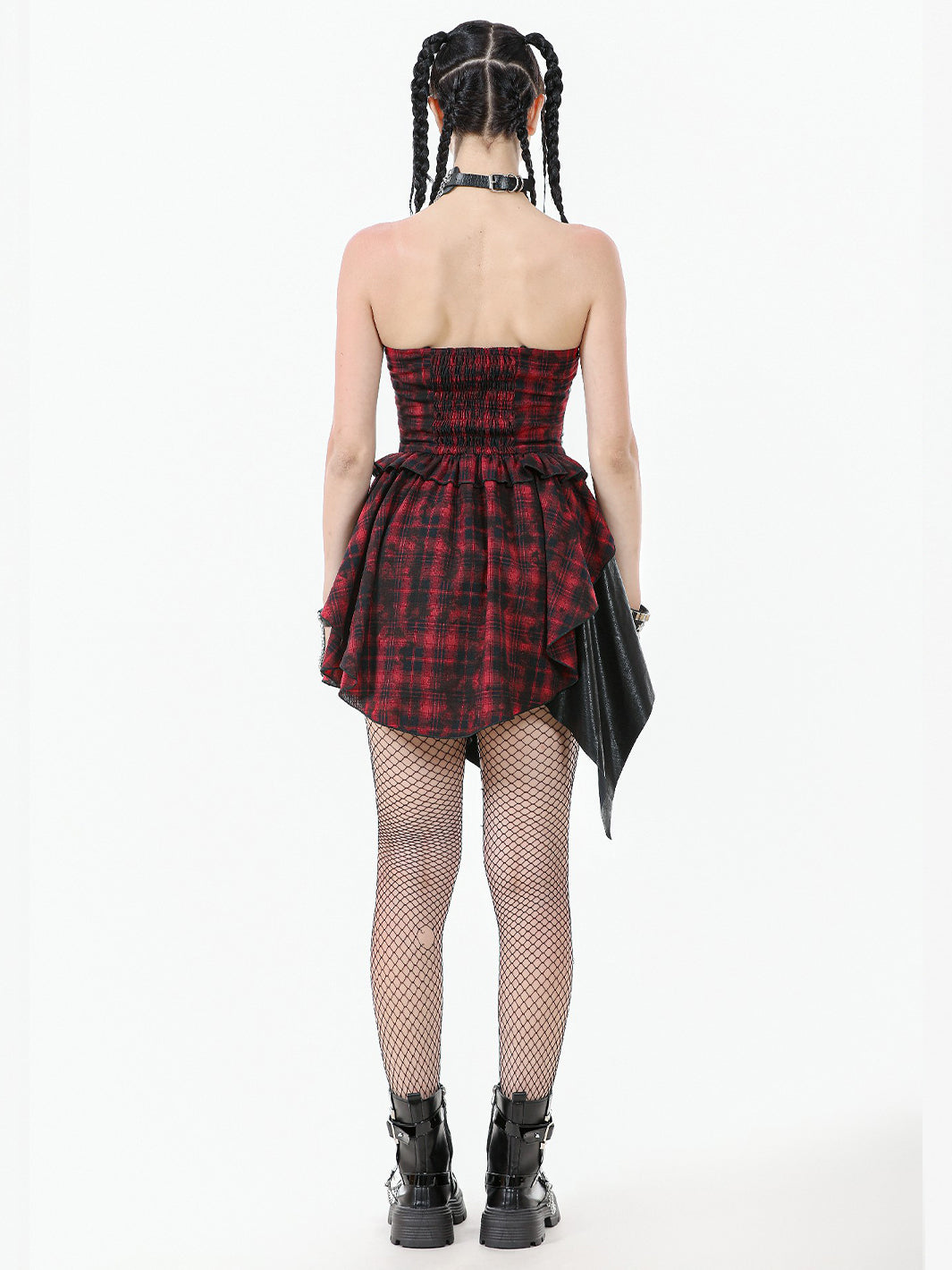 CRIMSON RIOT CORSET DRESS
