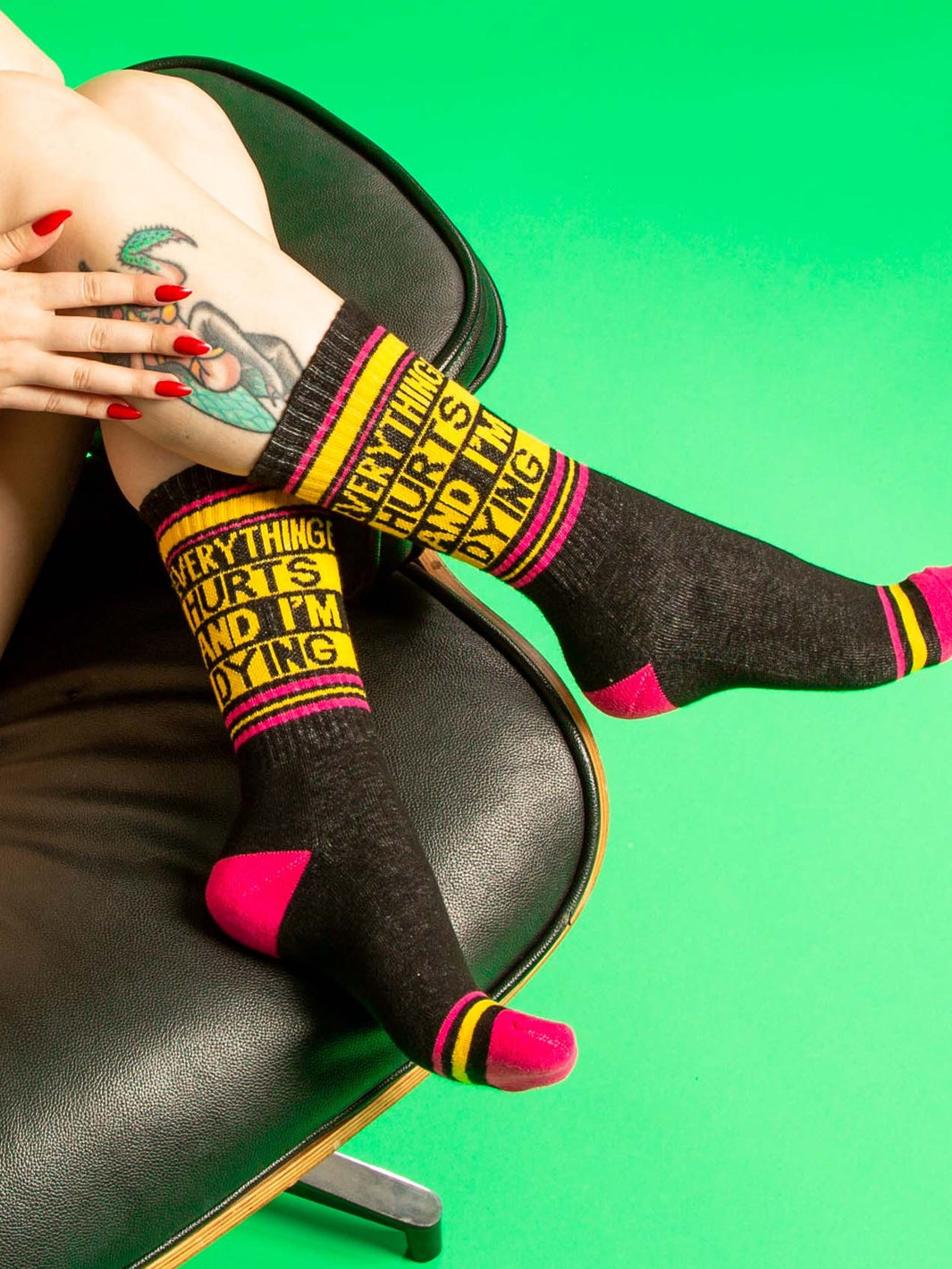 EVERYTHING HURTS AND I'M DYING SOCKS