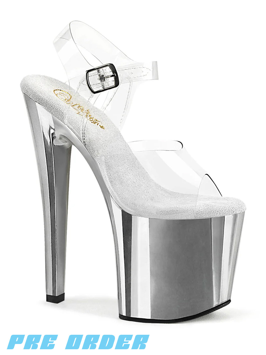 ENCHANT-708 - CLEAR/SILVER CHROME ✰ PRE ORDER ✰