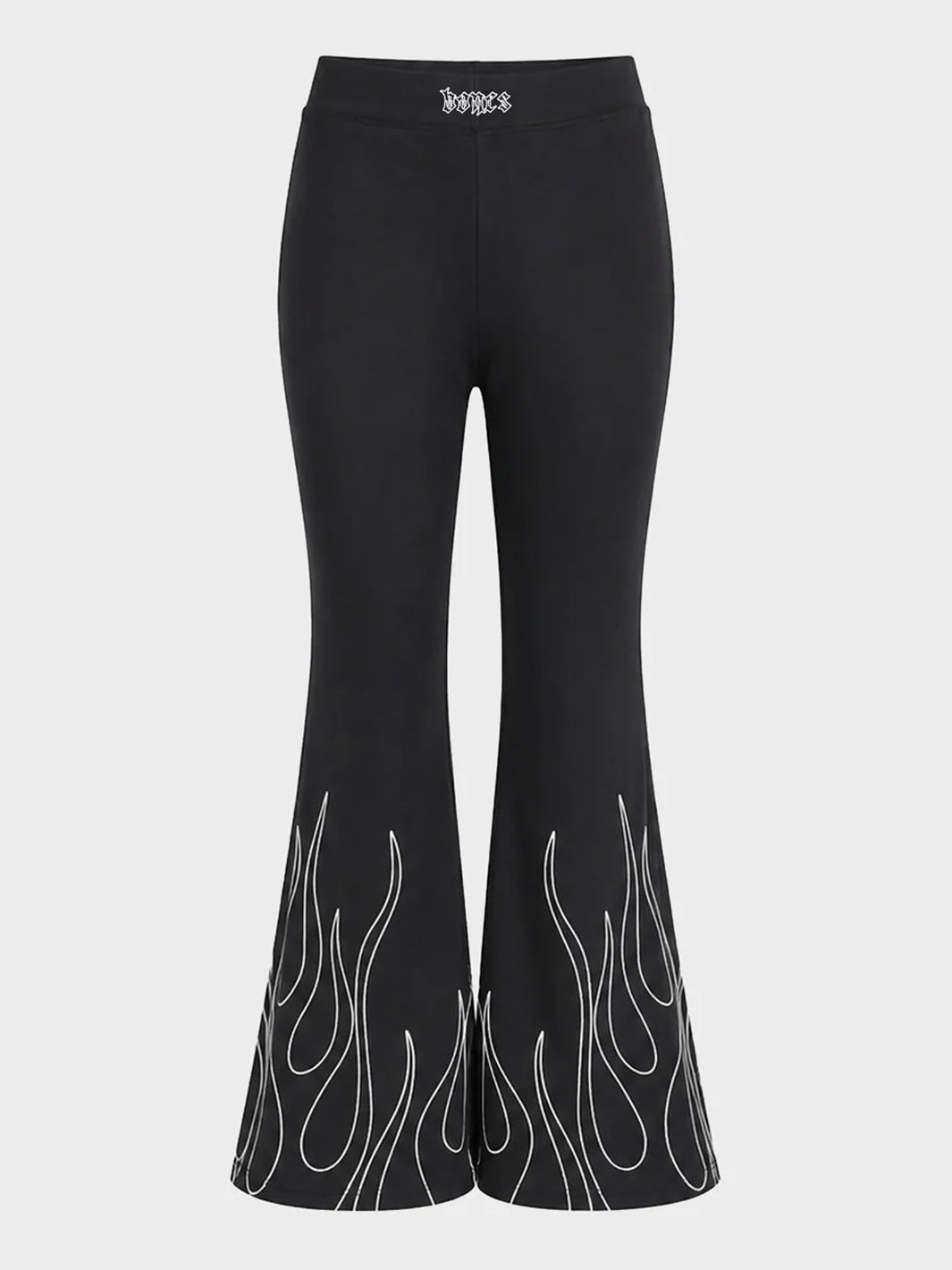 FLAMED FLARES - BLACK