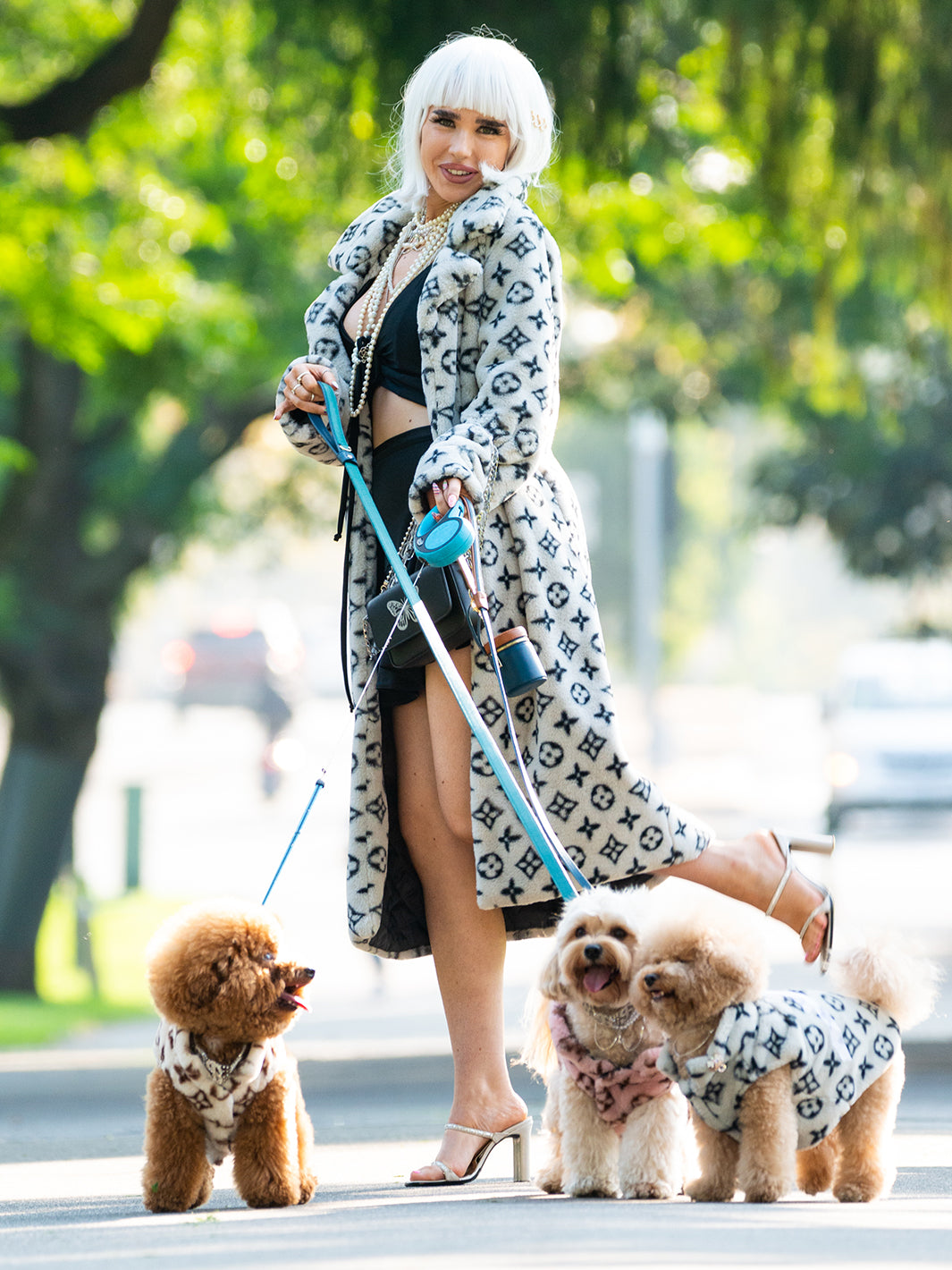 FASHION KILLA FAUX FUR JACKET - GREY ✰ MADE 4 U ✰