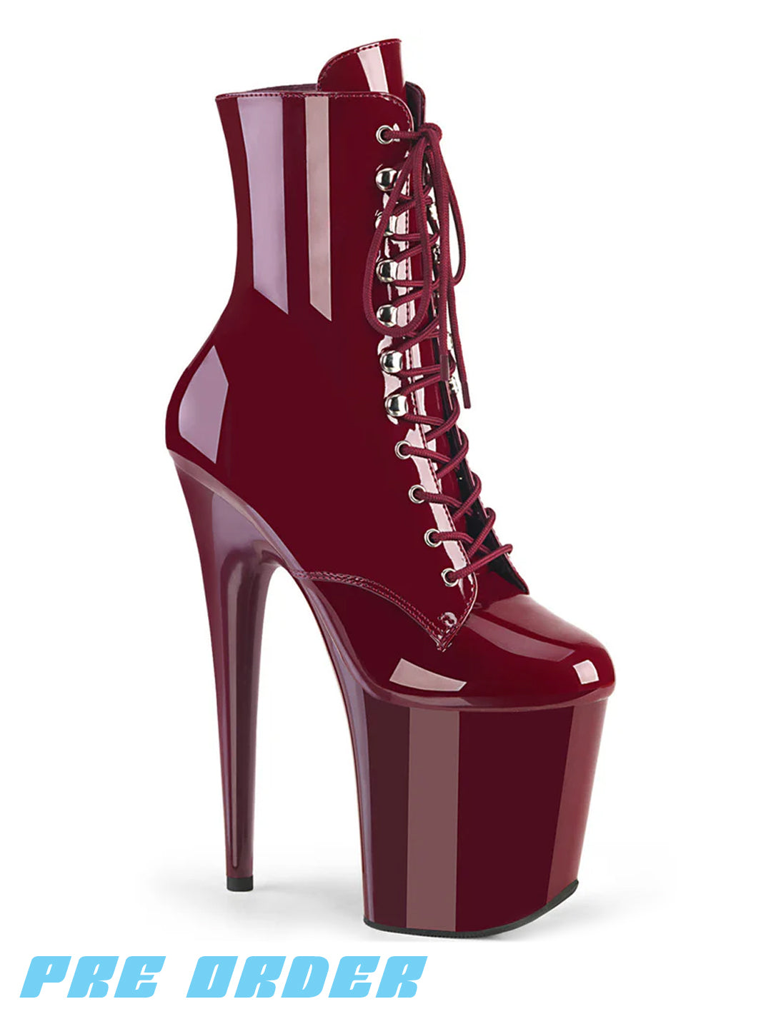 FLAMINGO-1020 - BURGUNDY PATENT ✰ PRE ORDER ✰
