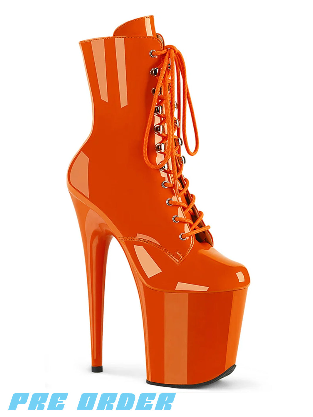 FLAMINGO-1020 - ORANGE PATENT ✰ PRE ORDER ✰