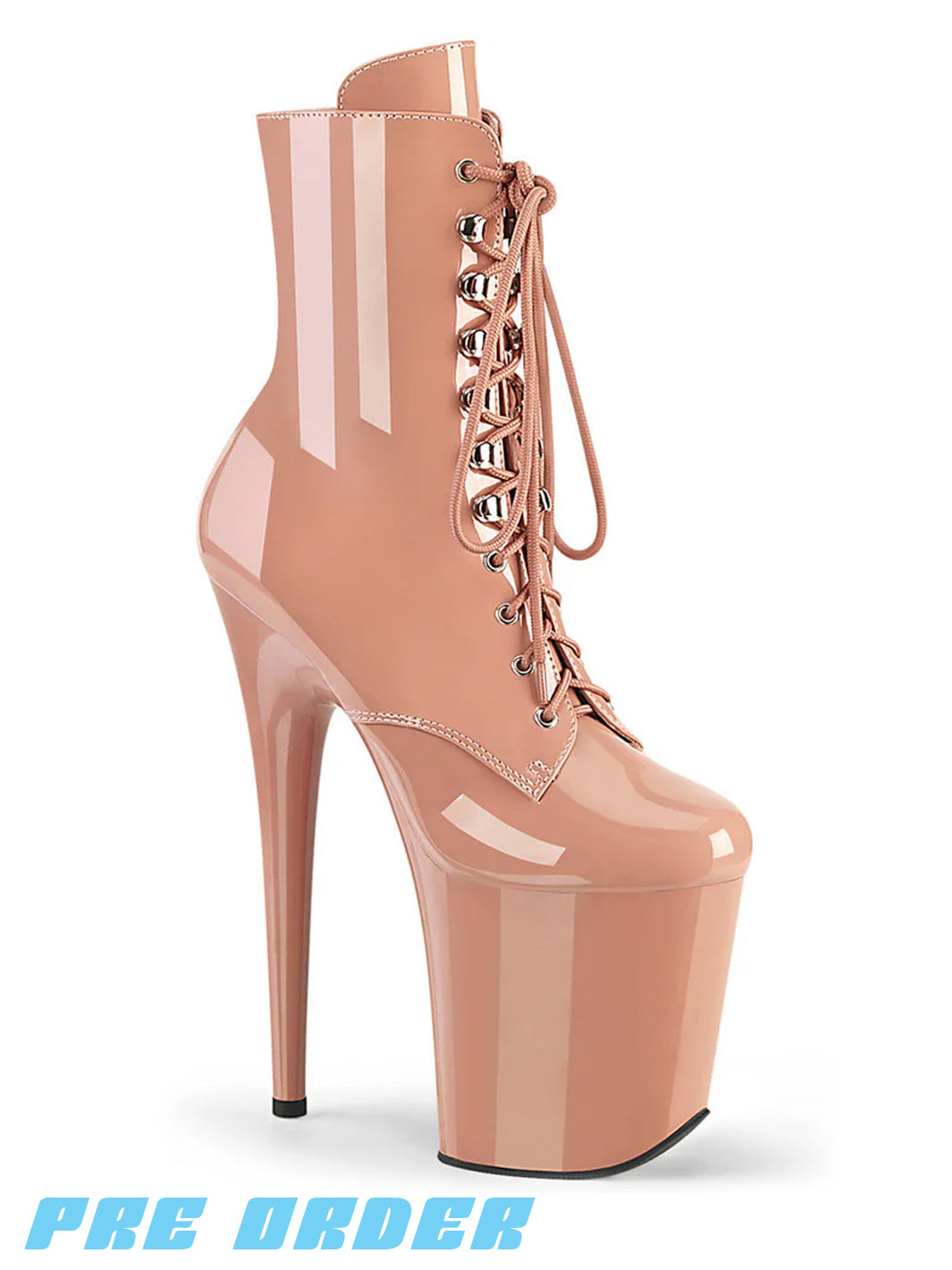 FLAMINGO-1020 - BLUSH PATENT ✰ PRE ORDER ✰