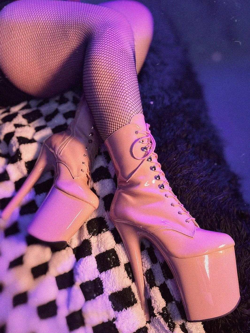 FLAMINGO-1020 - BLUSH PATENT ✰ PRE ORDER ✰
