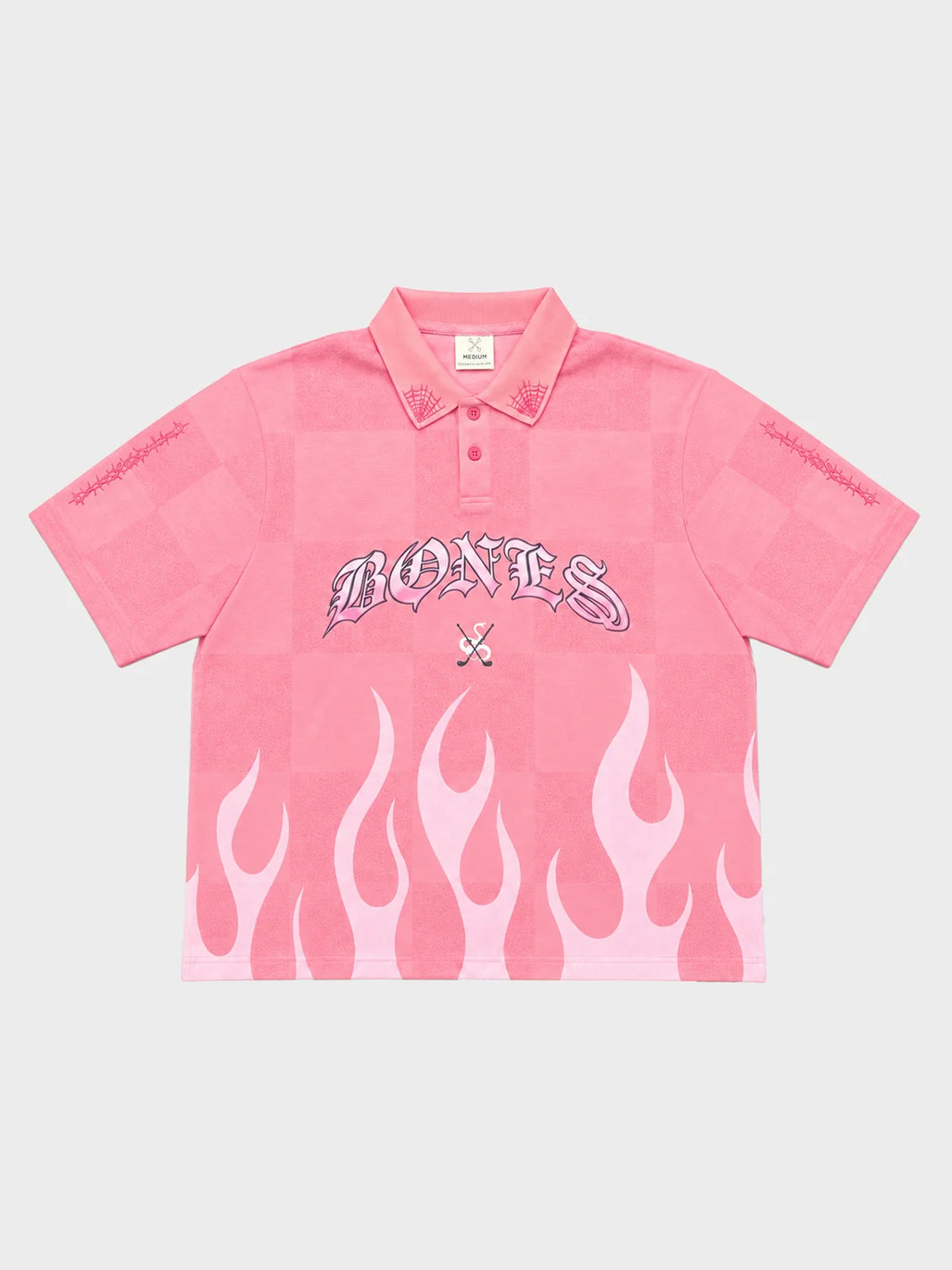 FLAMED SWINGER POLO - PINK