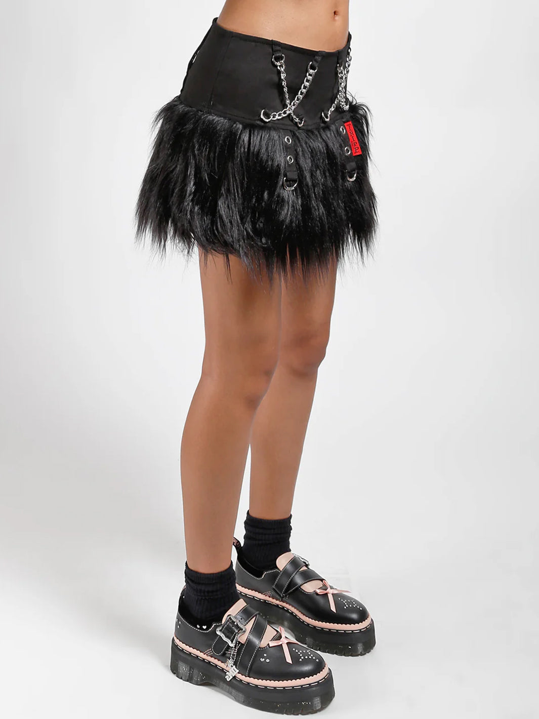 FURTASTIC PLEATED MINI SKIRT