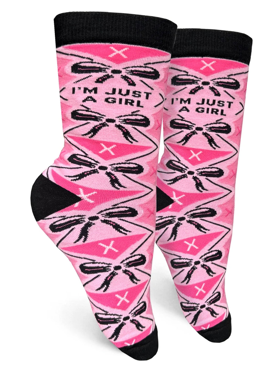I'M JUST A GIRL SOCKS