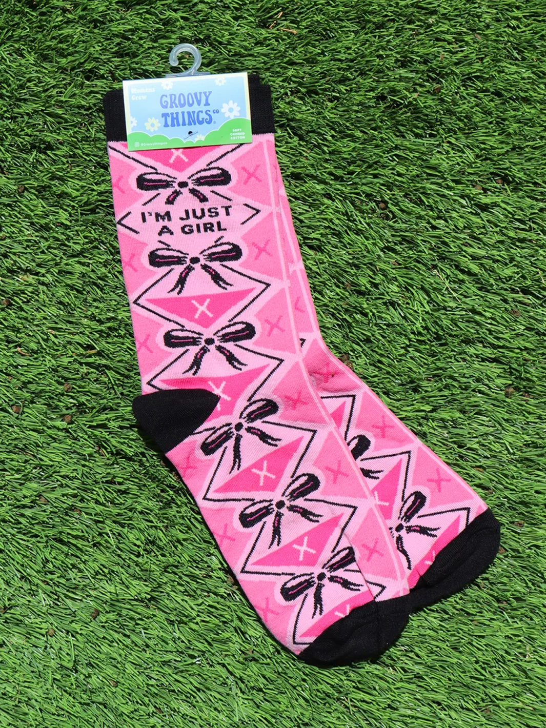I'M JUST A GIRL SOCKS