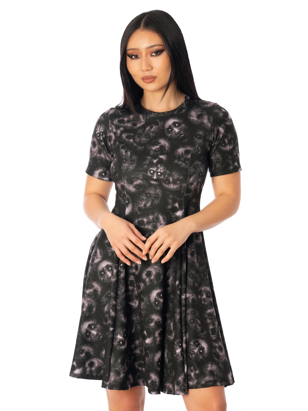 Horror Bound Longline Evil Tee Dress