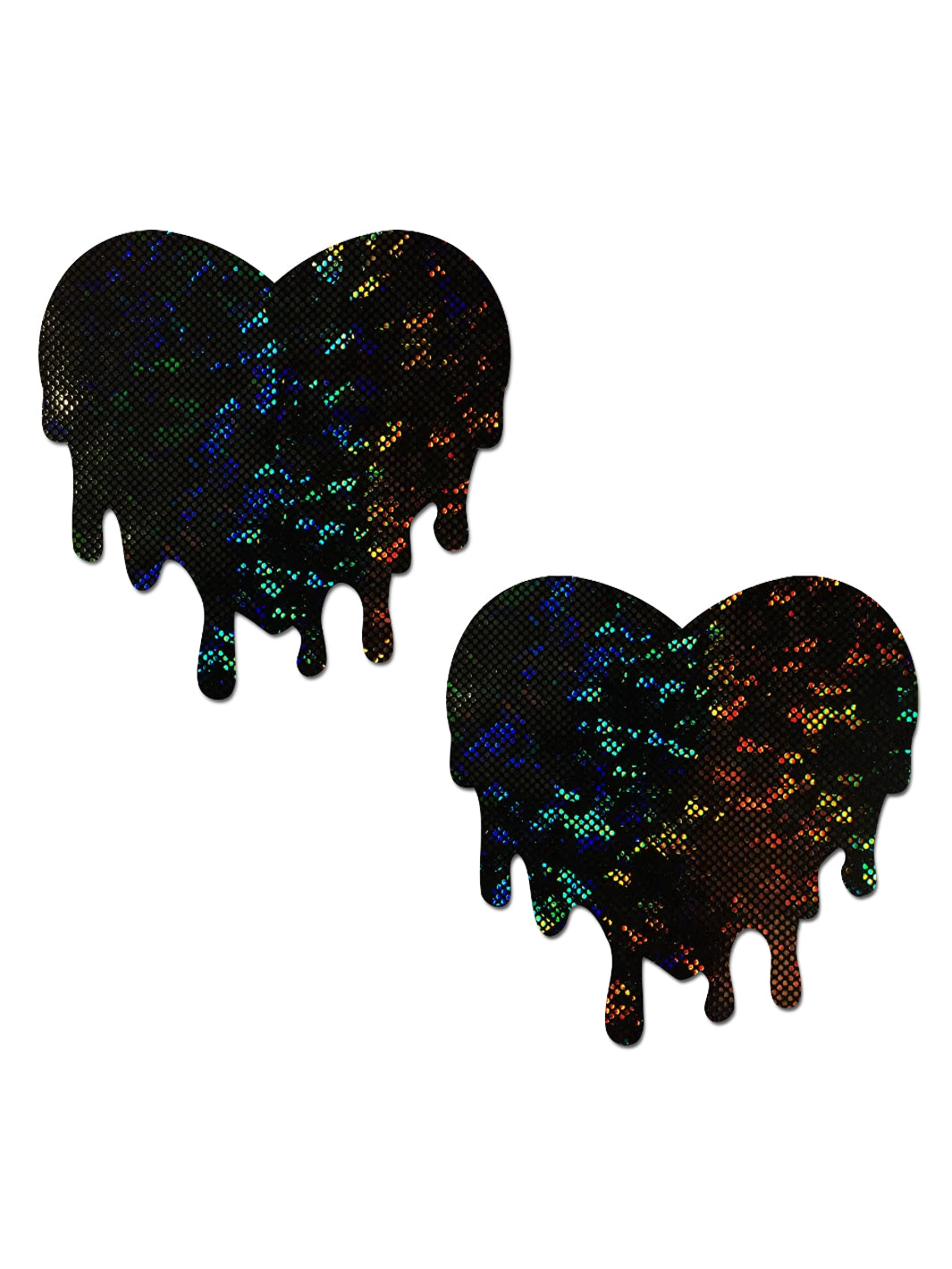 MELTING HEART NIPPLE PASTIES - BLACK