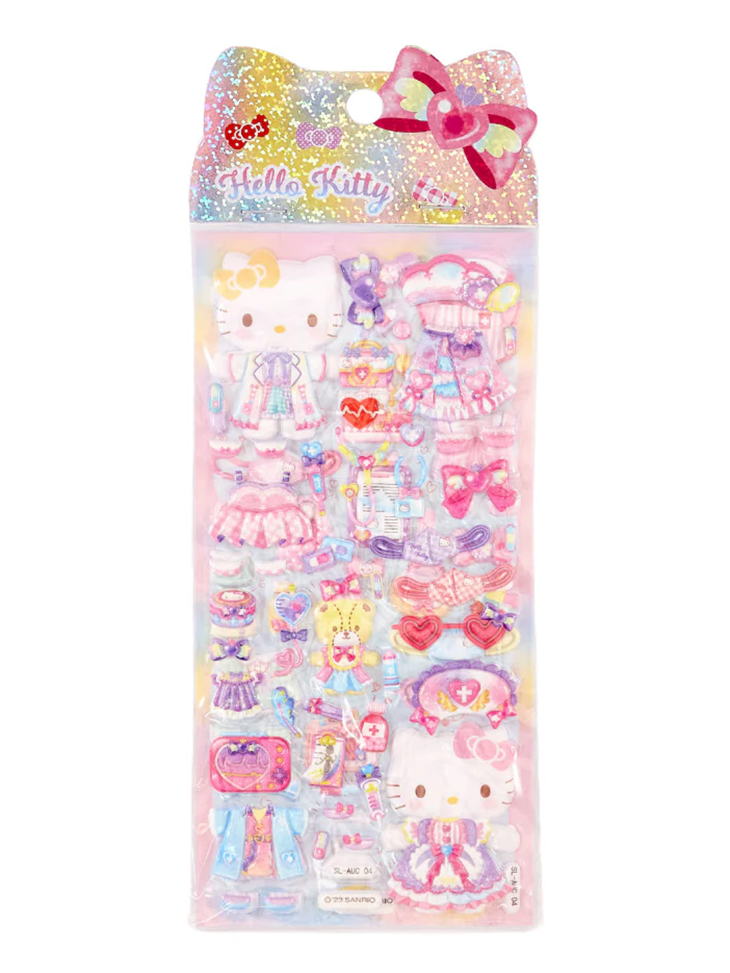 HELLO KITTY PUFFY STICKERS