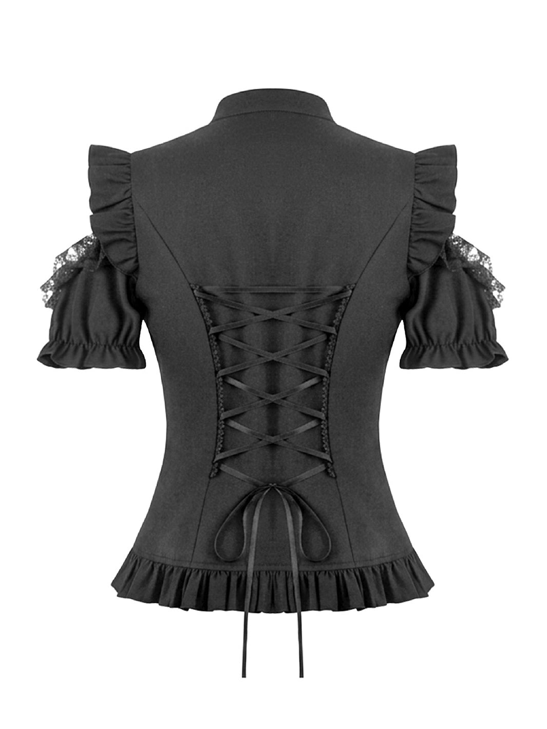 SALEM RUFFLE BLOUSE