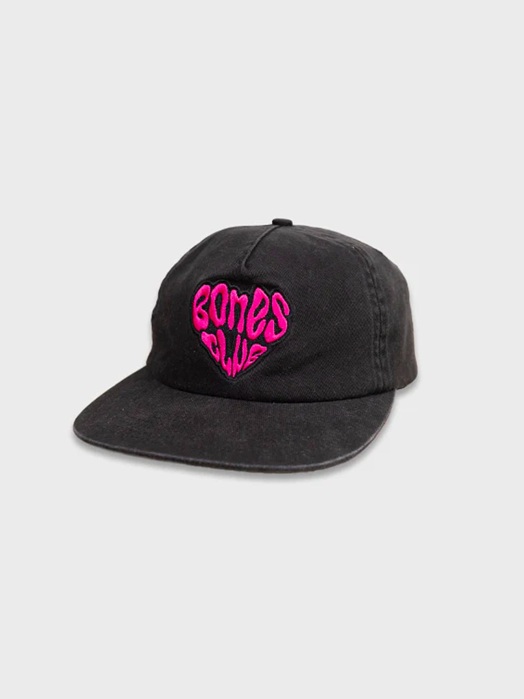 LOVERS CLUB UNSTRUCTURED CAP - BLACK