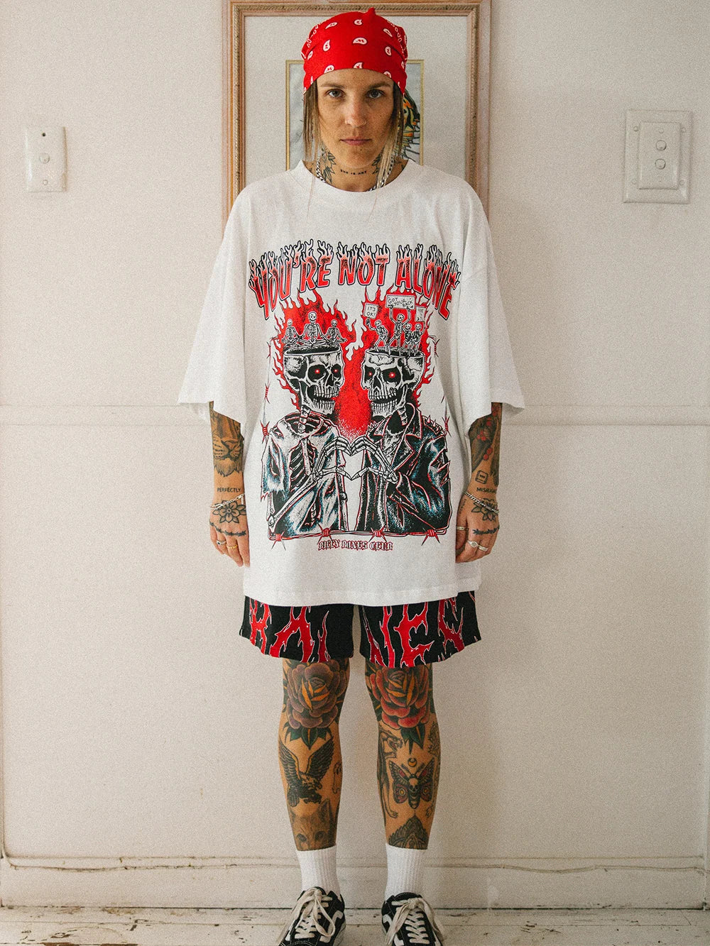 YOU'RE NOT ALONE TEE - VINTAGE WHITE