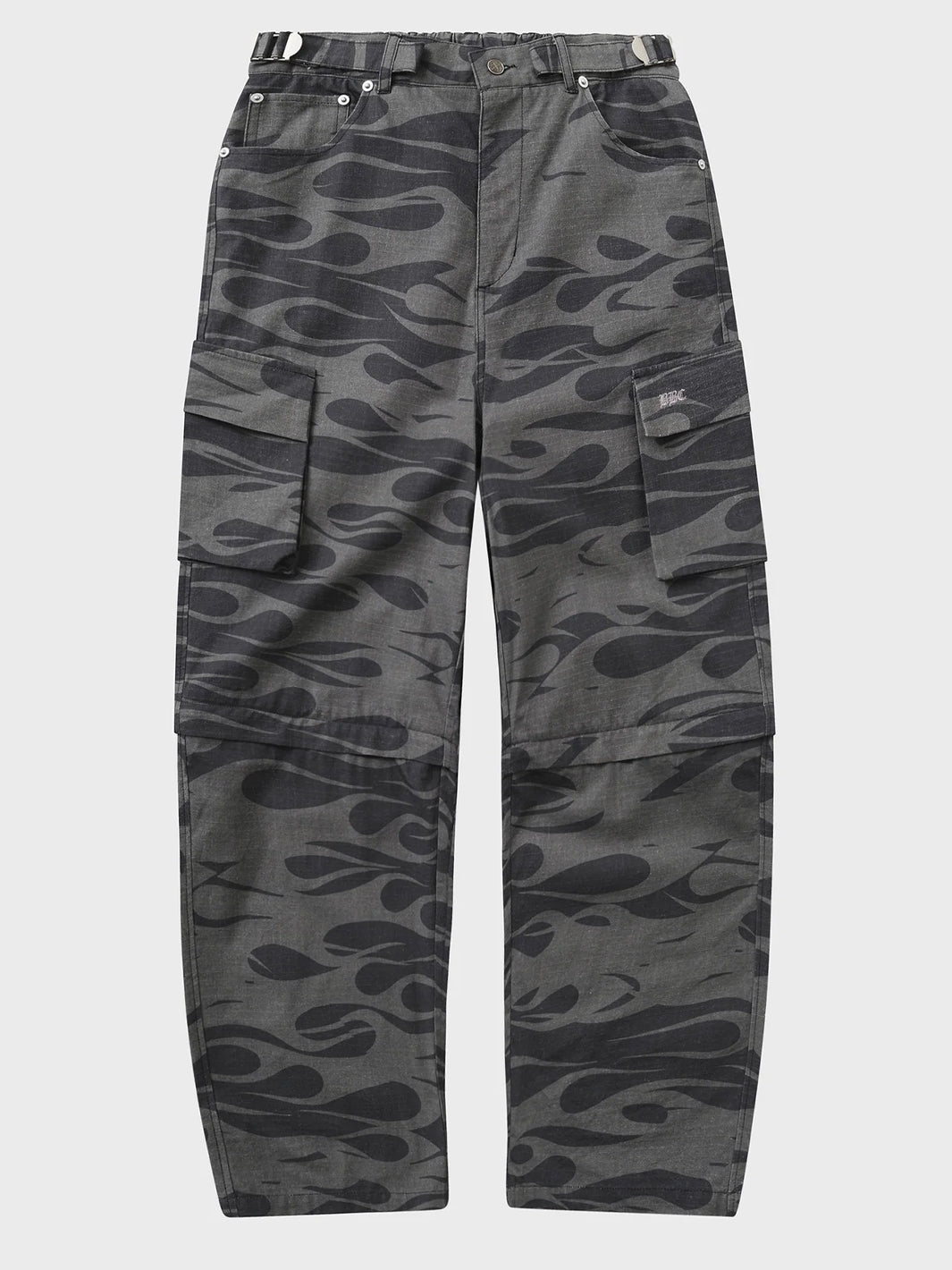NIGHT FLAME CONVERTIBLE PANTS - BLACK CAMO