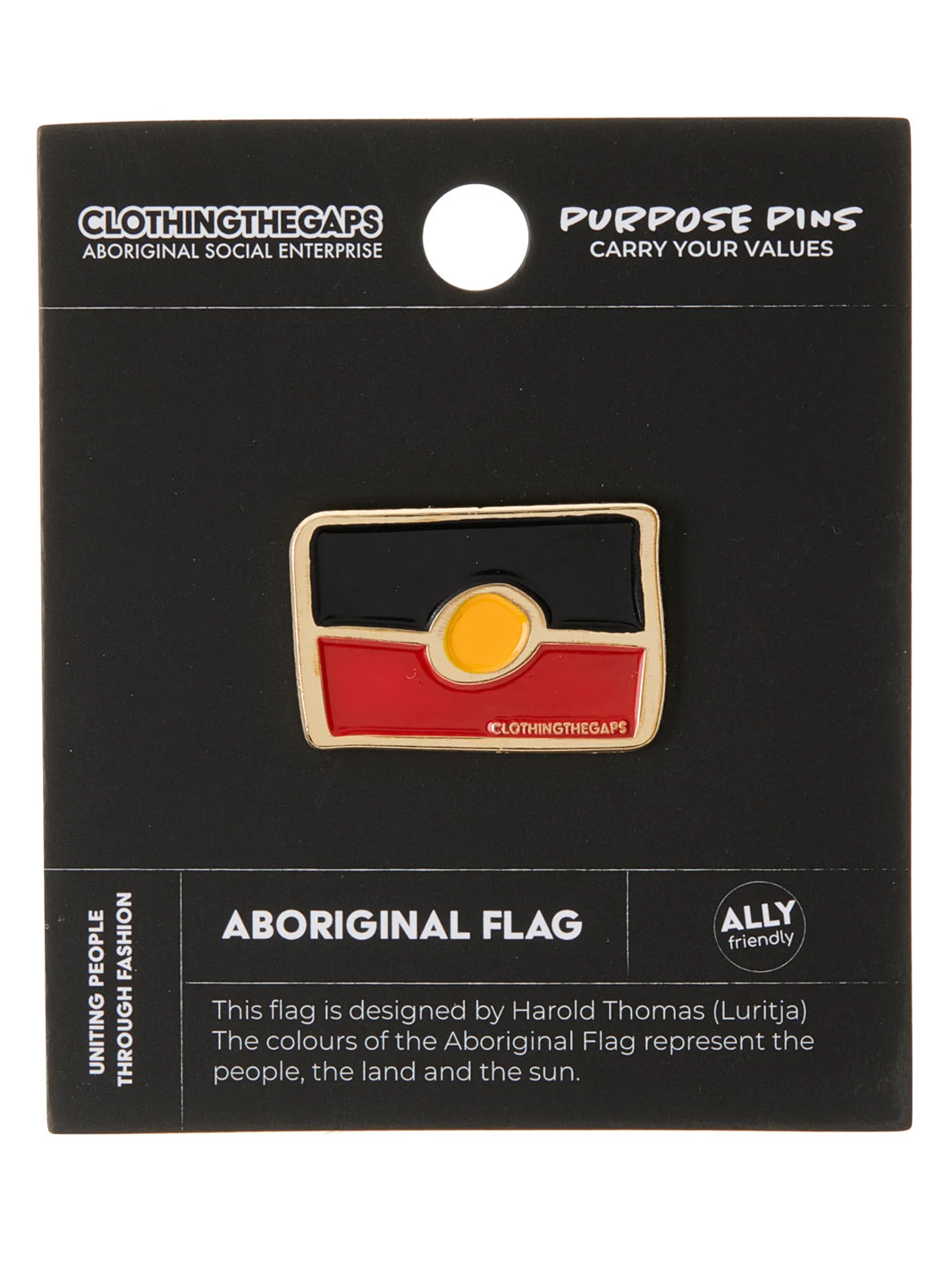 ABORIGINAL FLAG PIN