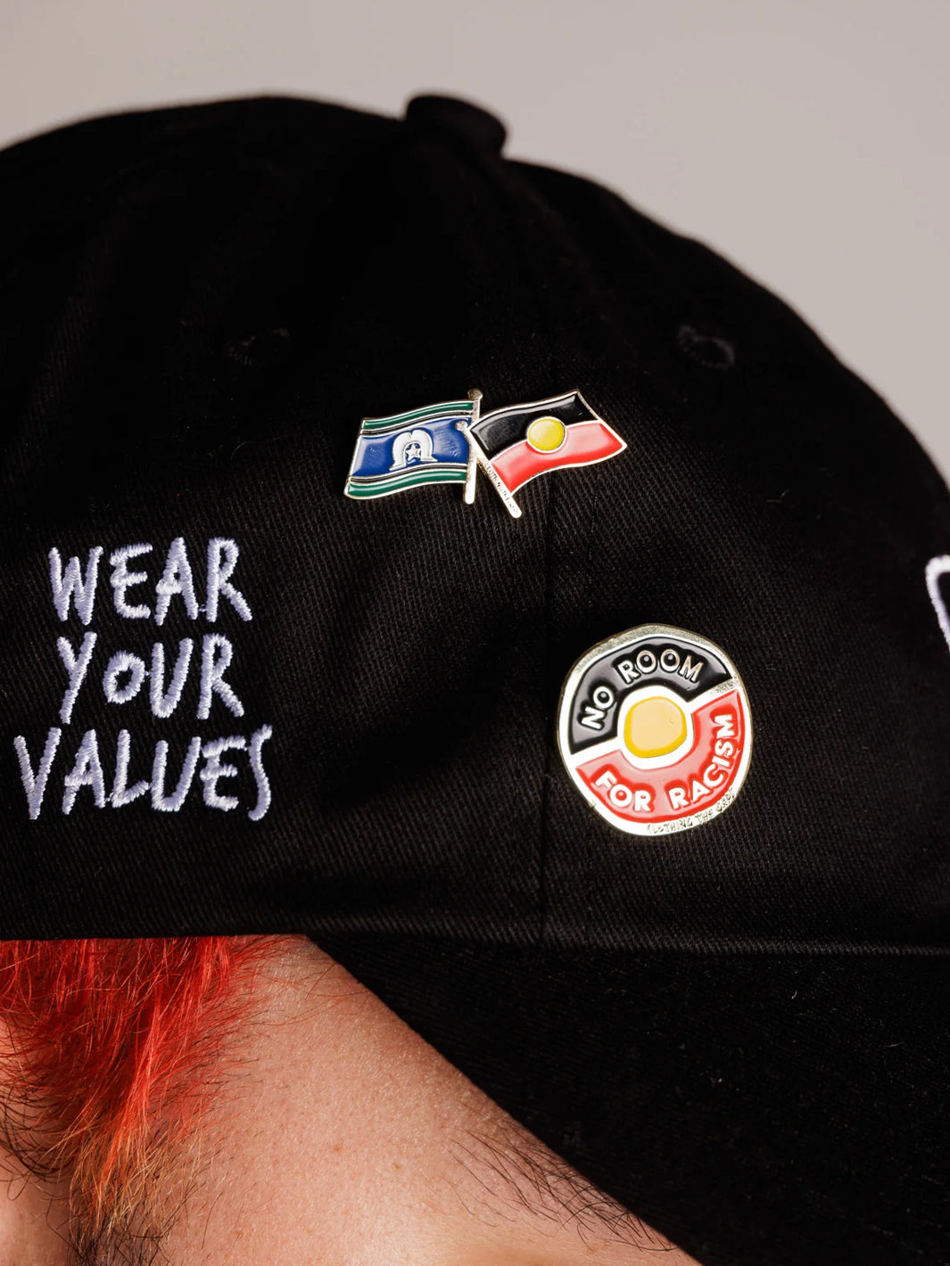 NO ROOM FOR RACISM PIN