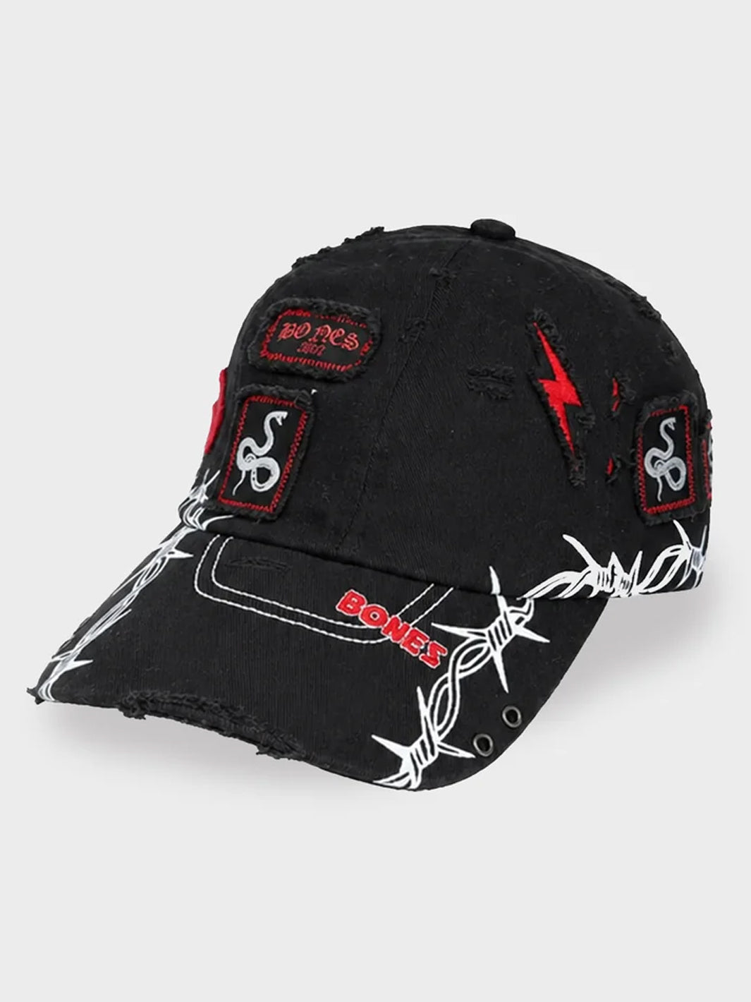 PATCH ME UP CAP - WASHED BLACK