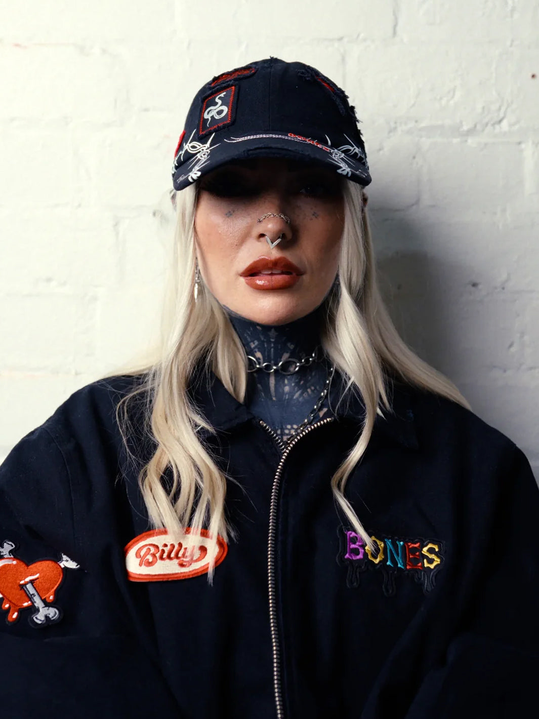 PATCH ME UP CAP - WASHED BLACK