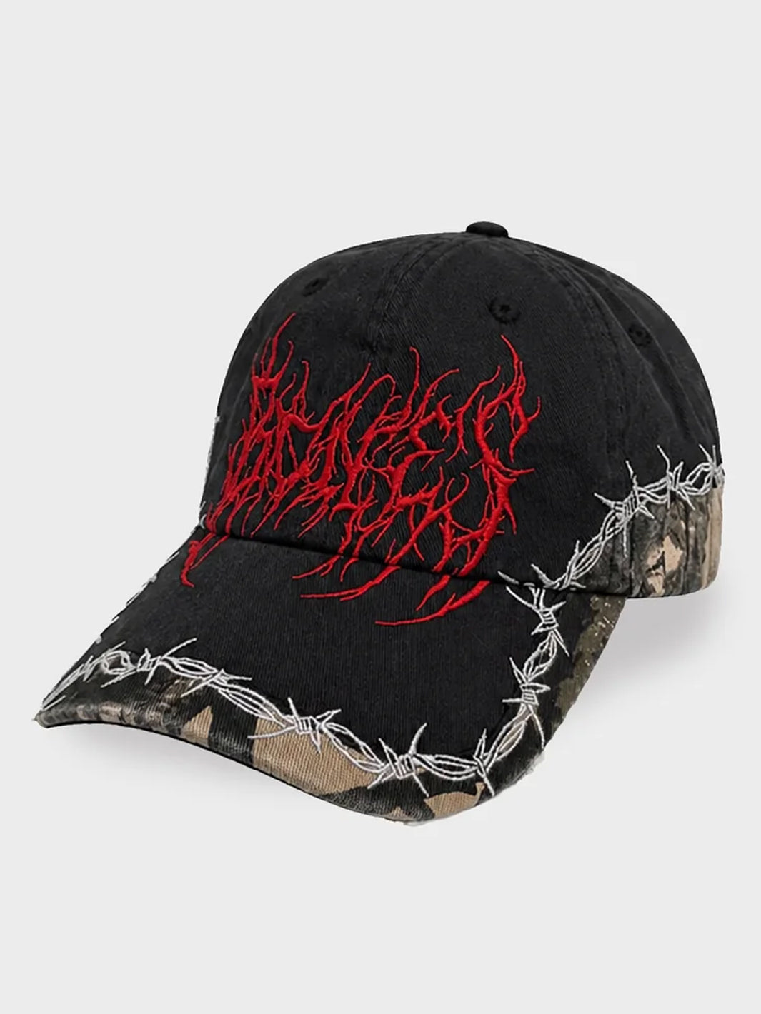 ROCKER THORN CAP - BLACK