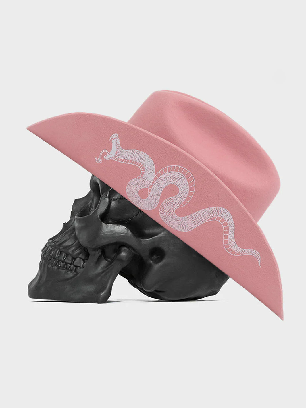 SERPENT COWBOY HAT - BUBBLEGUM