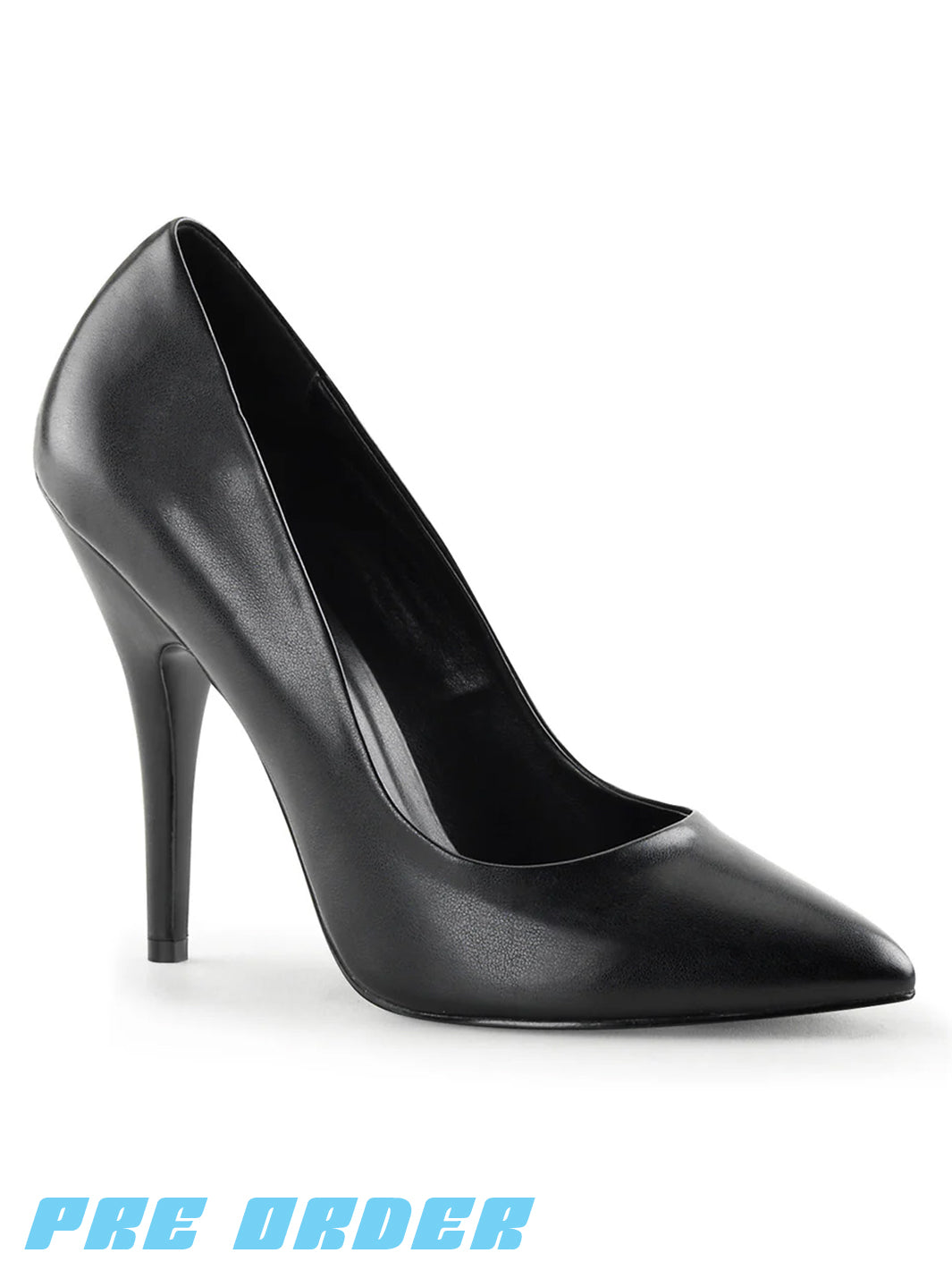 SEDUCE-420 - BLACK VEGAN LEATHER ✰ PRE ORDER ✰