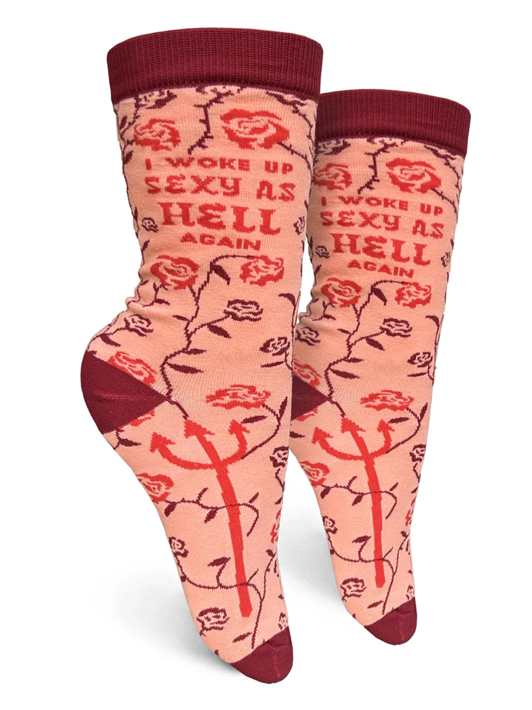 I WOKE UP SEXY AS HELL AGAIN SOCKS