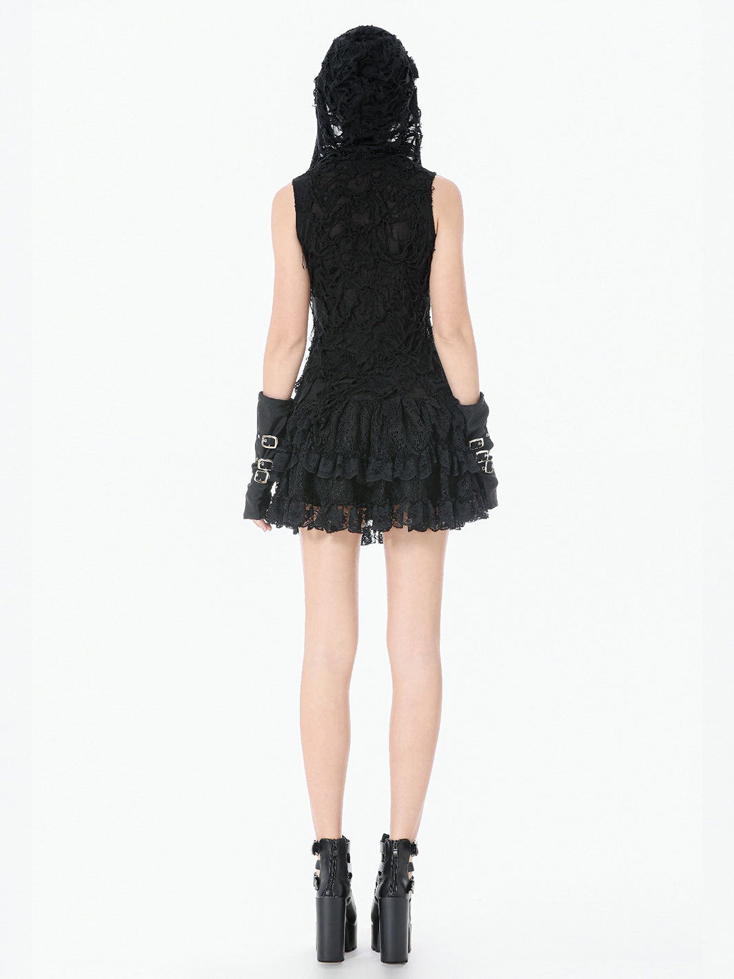 SERAPHINE LACE MINI SKIRT